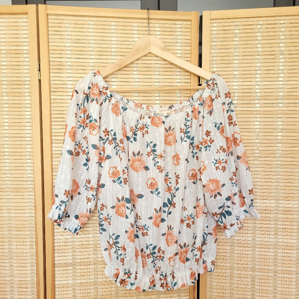Solitaire Floral Top